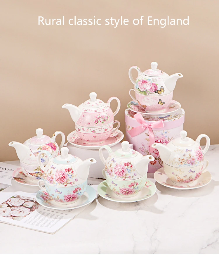 Service à café en porcelaine de Chine, Service à café oriental, Service à café rare, Service à café chinois floral, Ensemble de tasse à café avec soucoupe peint à la main - France