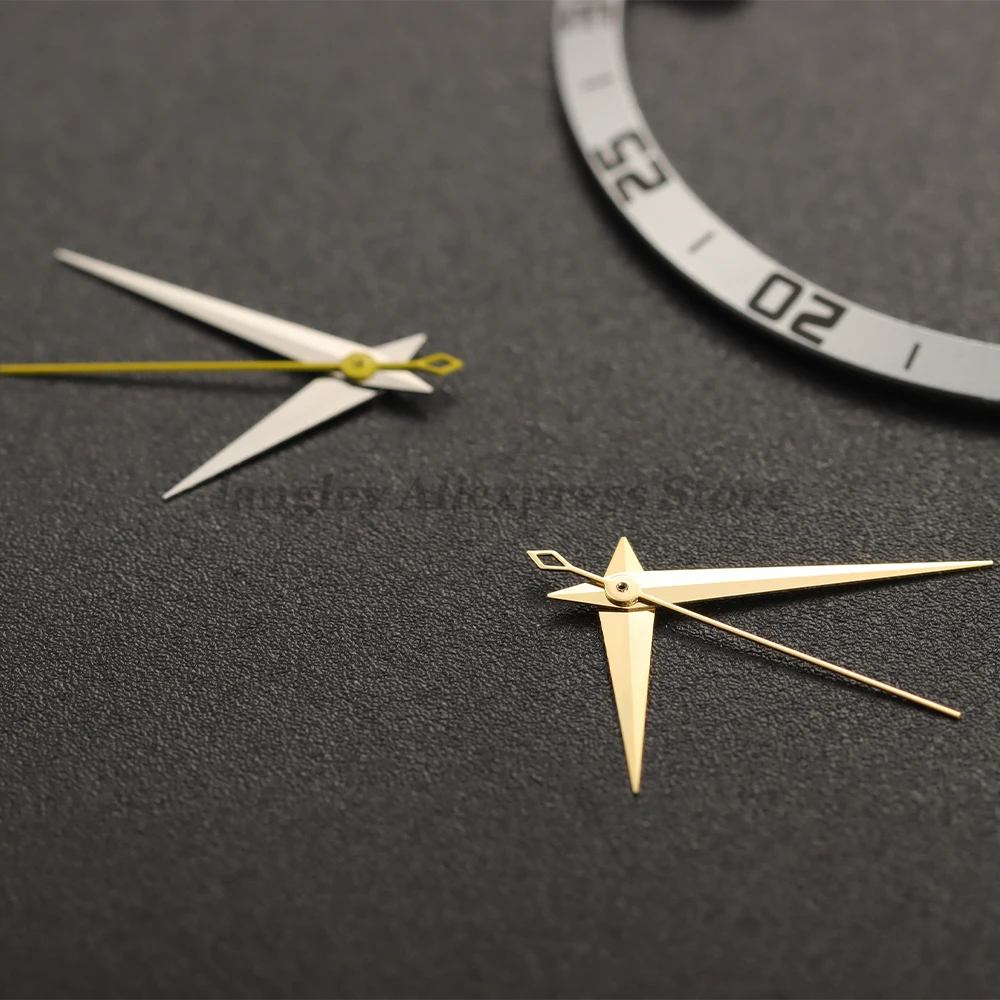 NH35 NH36 NH37 Polished Hands 14*18*19mm Dauphine Aiguille Presage Cocktail Style Watch Hand Watch Accessories Needles Pointer
