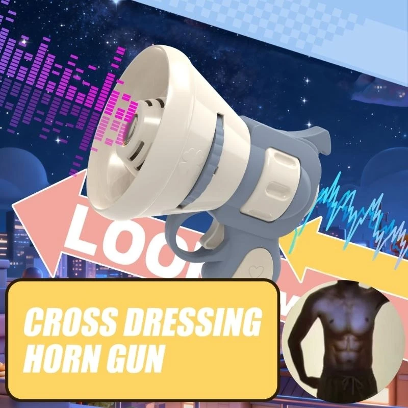 Realistic Abs/Suit/Wing Projection Toy Tri-Functional Projector, Loudspeaker & Voice Recorder, Interactive Fun Gift for A2UB