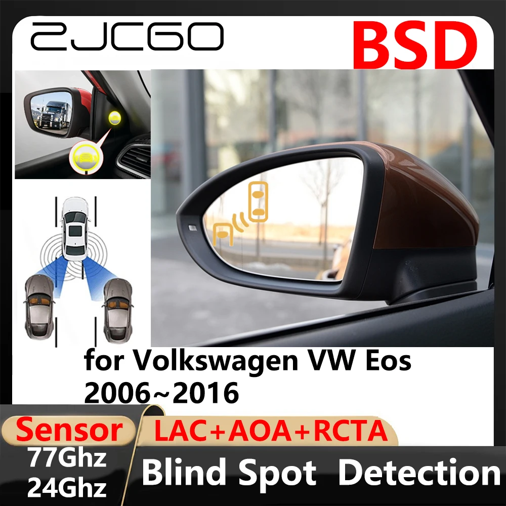 

BSD Blind Spot Detection Lane Change Assisted Parking Driving Warnin Volkswagen VW Eos 2006~2016