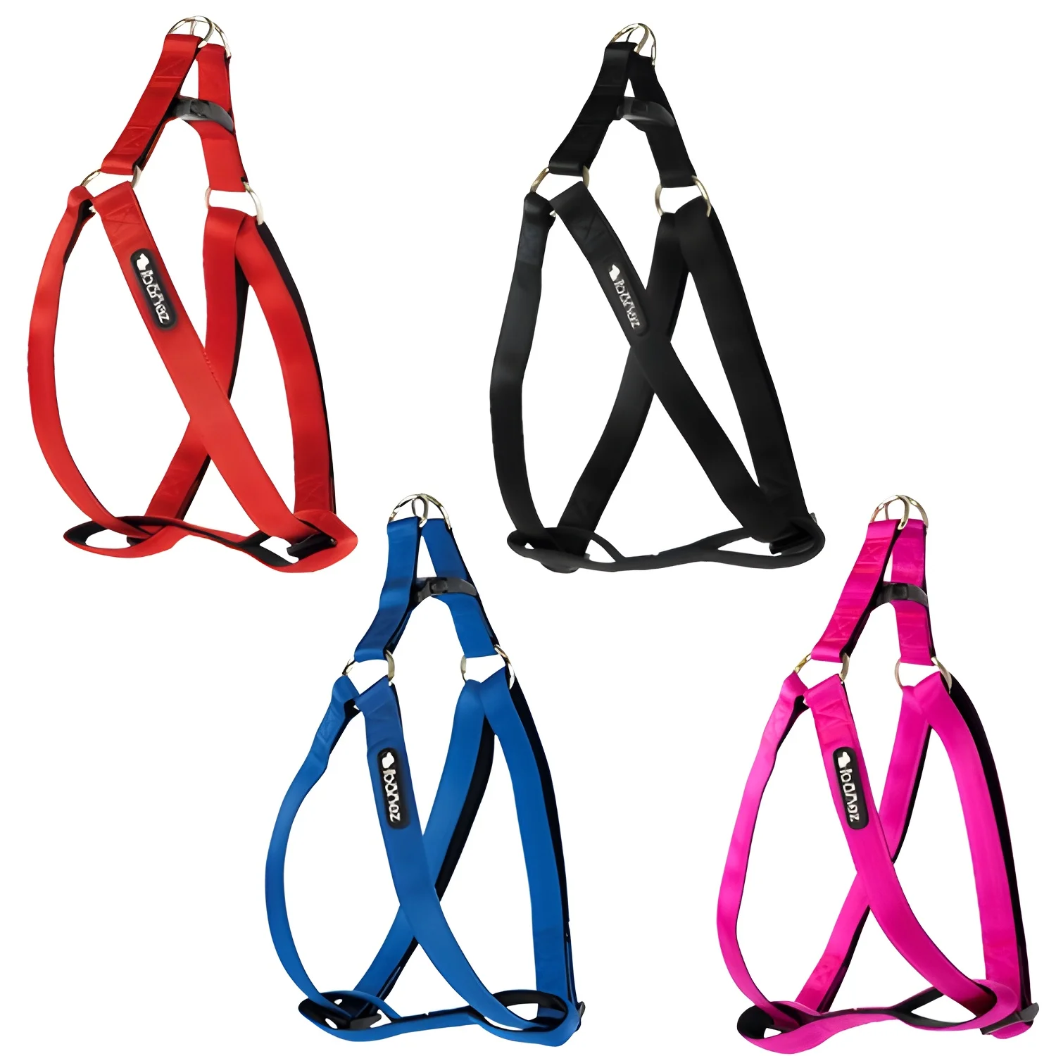 Ibañez Arnés de Nylon Silky para Perros - Fucsia Talla L