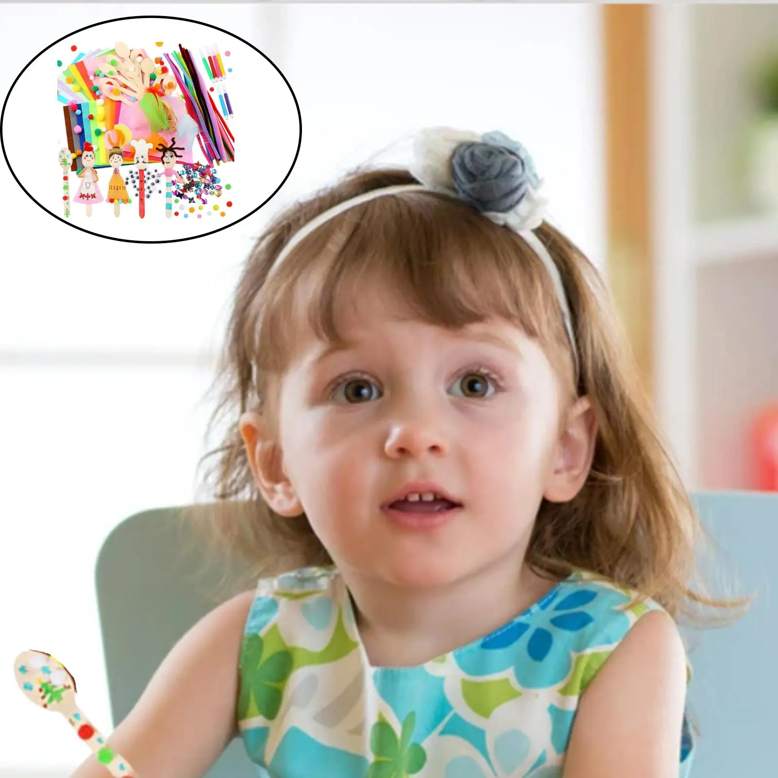 Multicolor DIY Kit Imagination for Preschool Toddlers Kids