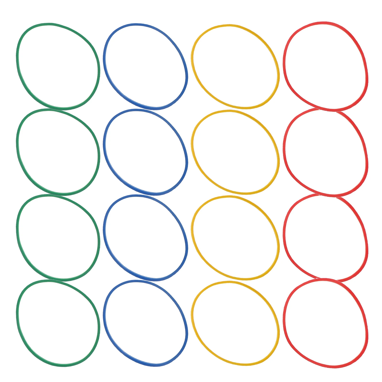 

1Set High Elasticity Rubber Bands Thickened Multi-Purpose Binding Bands for Office Home Colorful