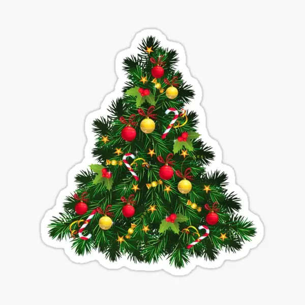 Christmas New Year Sticker Motorcycle Car Window Laptop Wall Door Truck Bicycle Van Glass Camper Room PVC Decal Accessories