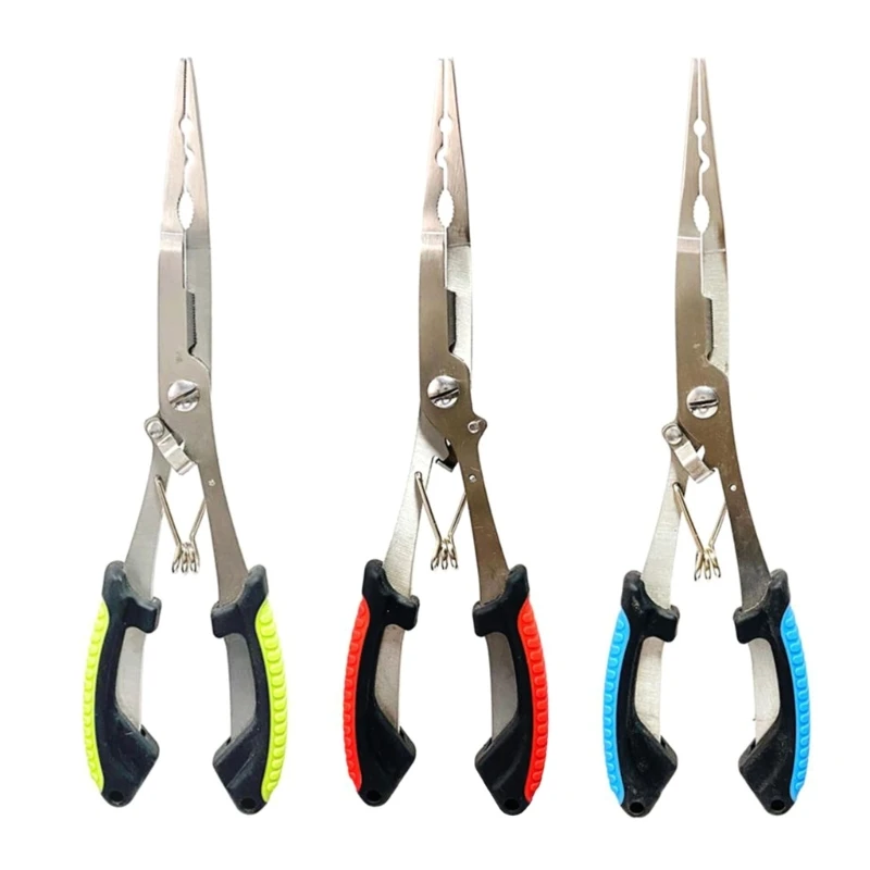 A9LD Lengthened Fishing Scissors Fishing Line Cutter Pliers Cutting Fish Line Tong