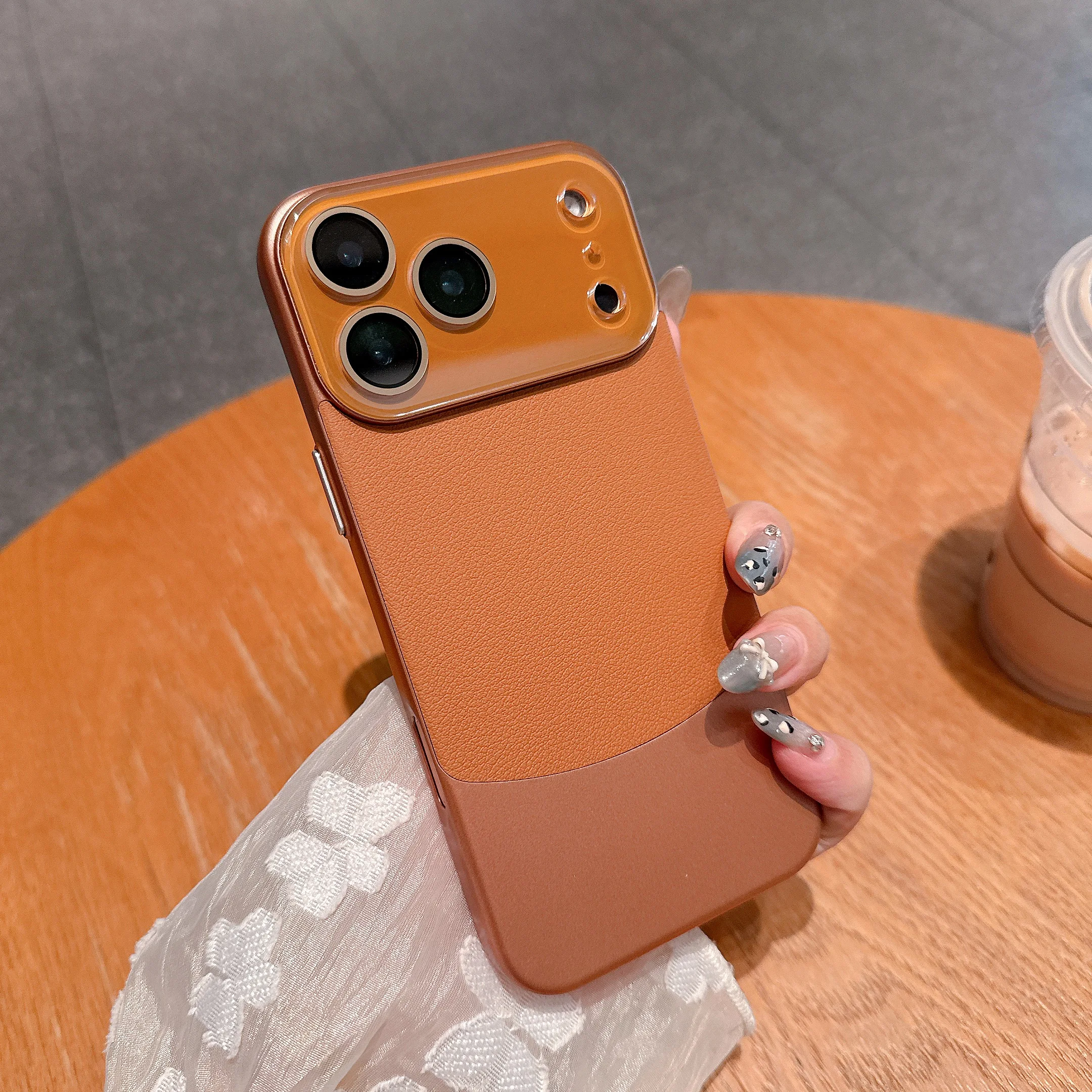 

Чехол для телефона Napa с зерном для iPhone 17 Pro Max, пленка для хрустальных линз, полное покрытие с защитой от падения для Apple 14/13/12