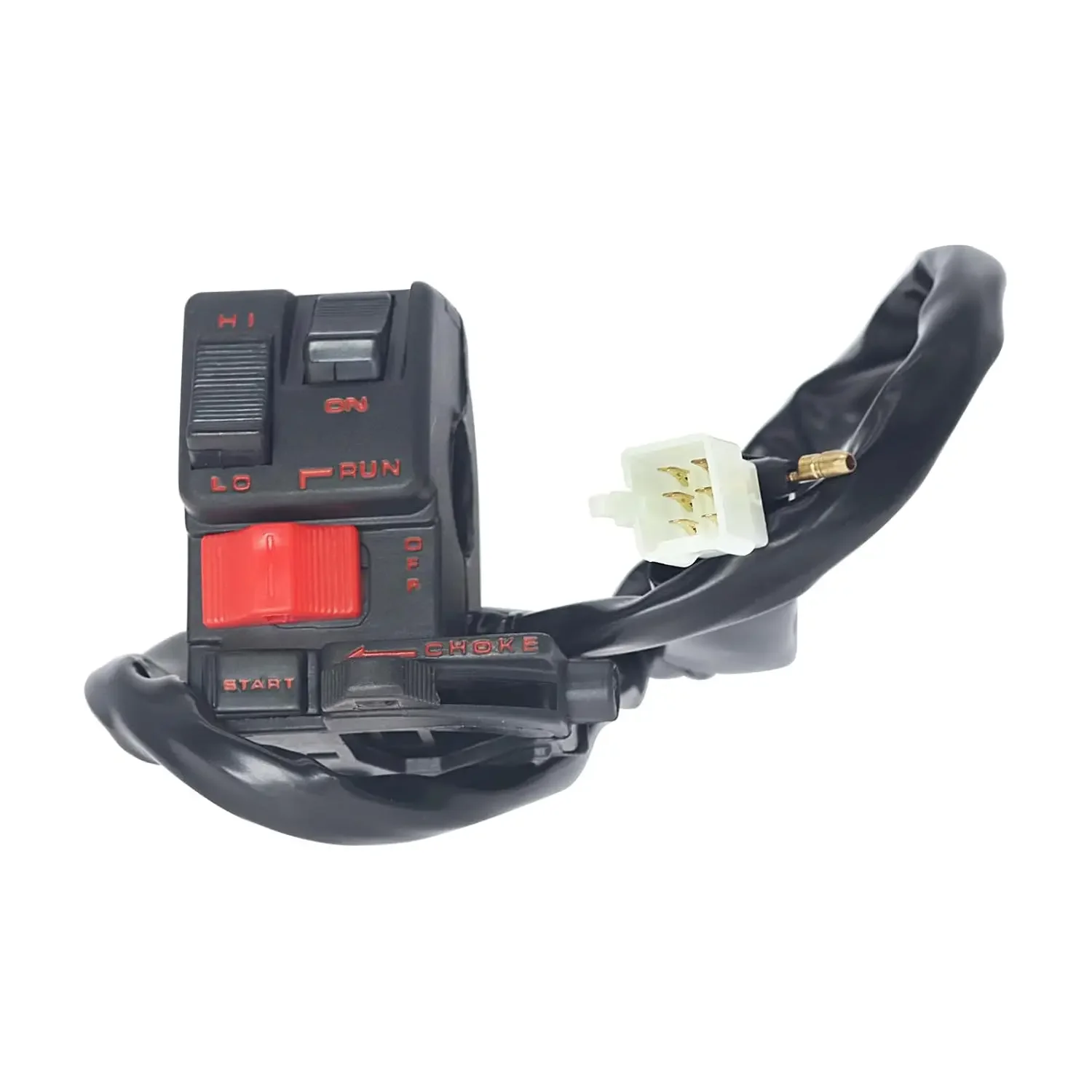 L/H Light Switch for Honda ATC 250 Big Red ATC250ES 1985 1986 1987 Handlebar Switch with Ignition Key Switch