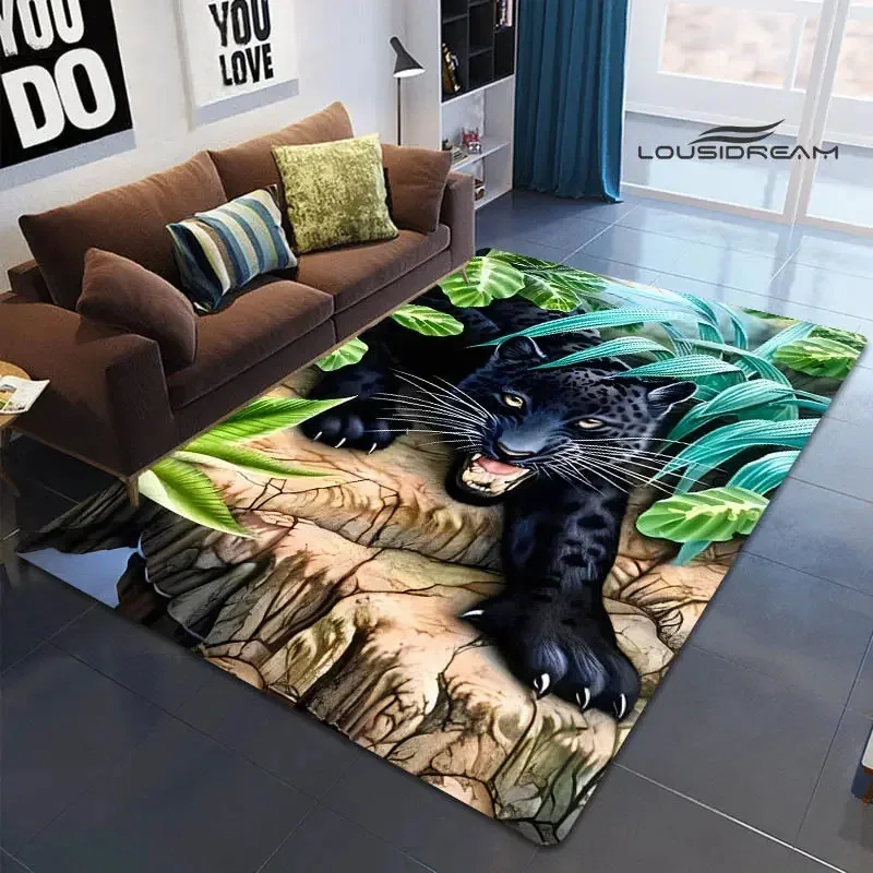 

HGB203D Leopard Printing Carpet Yoga Cushion Anti -slip Carpet living room decoration rugs for bedroom bedroom decor birthdTRk3^
