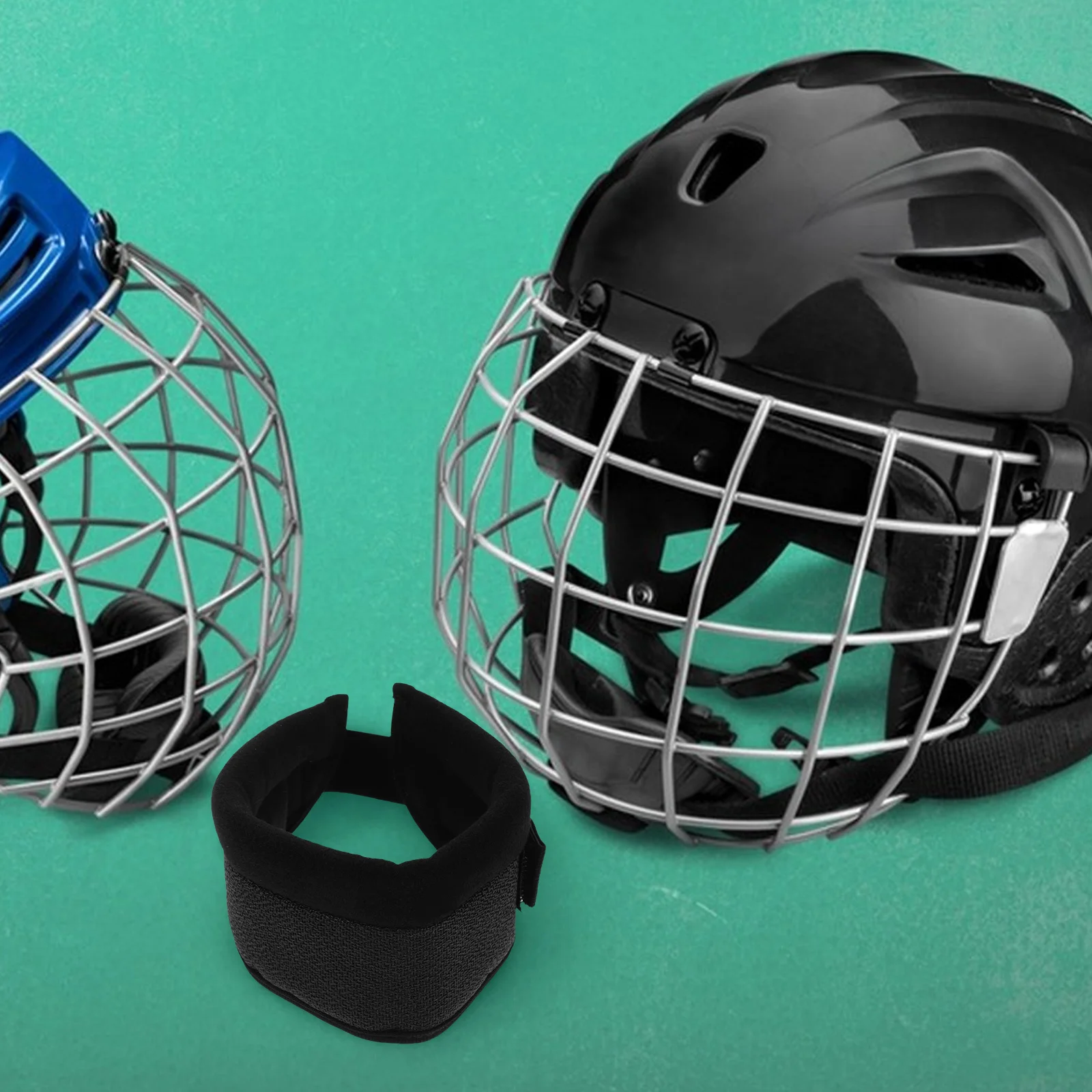 واقي رقبة الهوكي الاحترافي، متانة معززة، تصميم مرن، منع الإصابات للتدريب الرياضي التنافسي #3