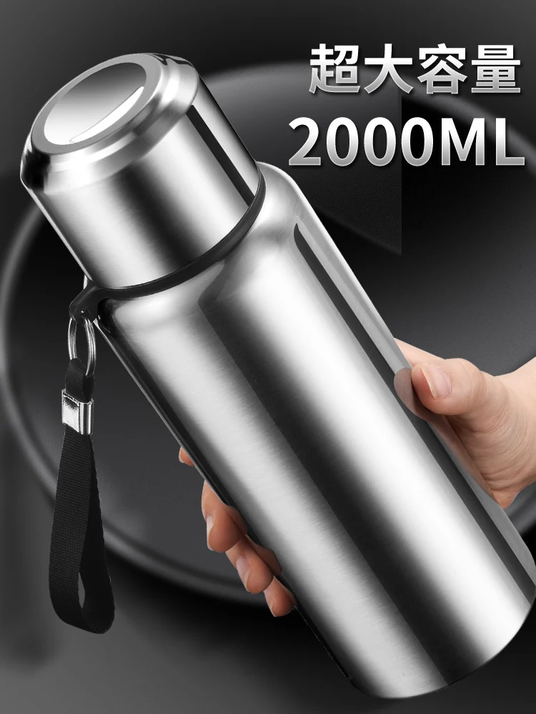 

316 stainless steel insulated cup, male and female large capacity water bottle, tea separation, tea brewing cup, all steel cup,