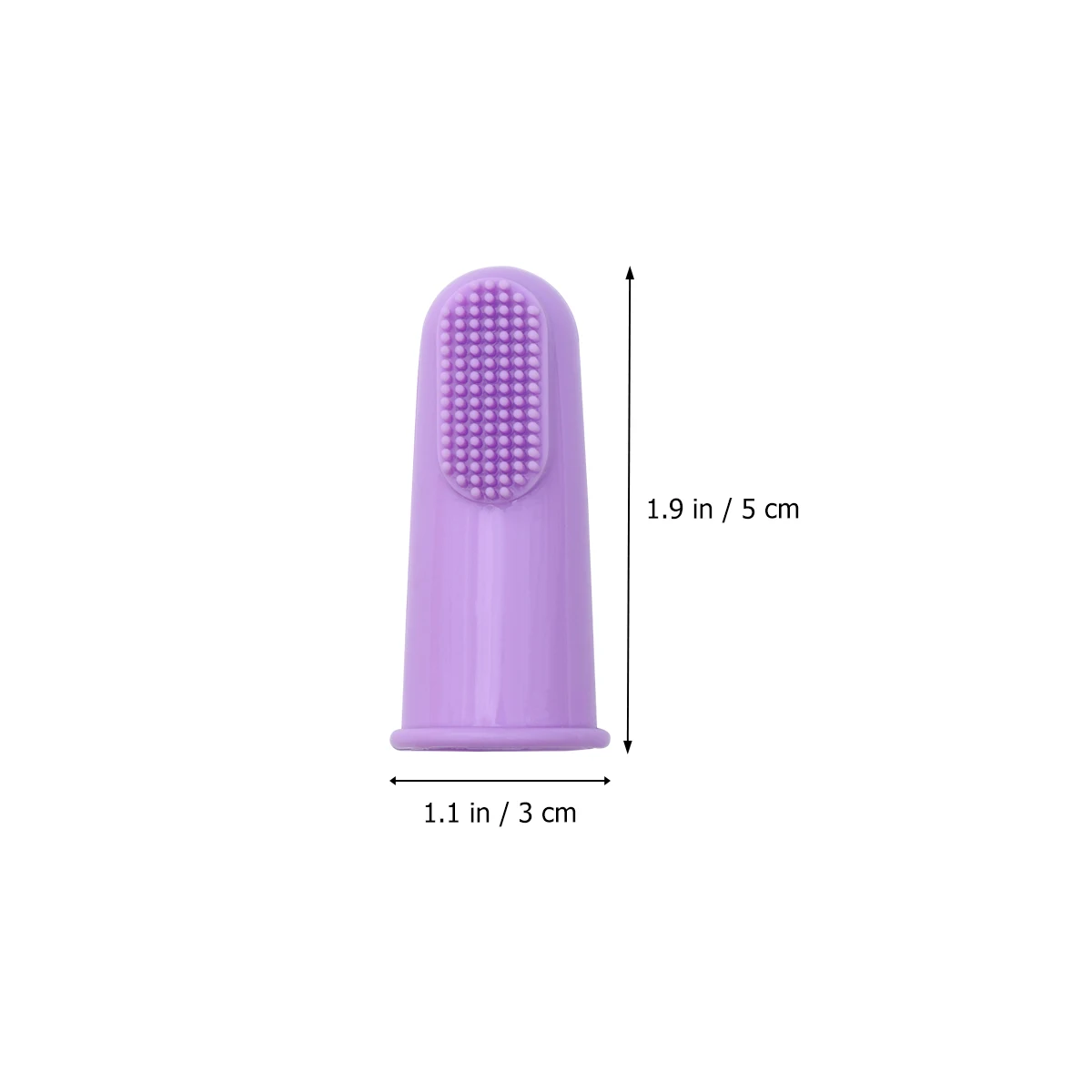 

8pcs Pet Oral Cleaning Finger Covers Soft Silicon Brush for Dog Cat Toothbrush Portable Pet Supplies Tools