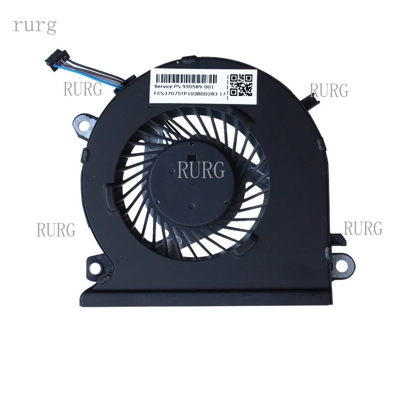 R+  930589-001 DC 5V 0.5A FOR HP 15-CB 15-CB076TX 15-CB073TX TPN-Q193 CPU Fan
