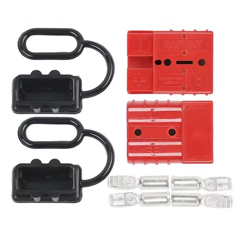 2 PCS For Anderson Connector Plug Electric Forklift EV Car Battery Quick Connect Disconnect Power 50A 120A 175A 350A 600V Plug