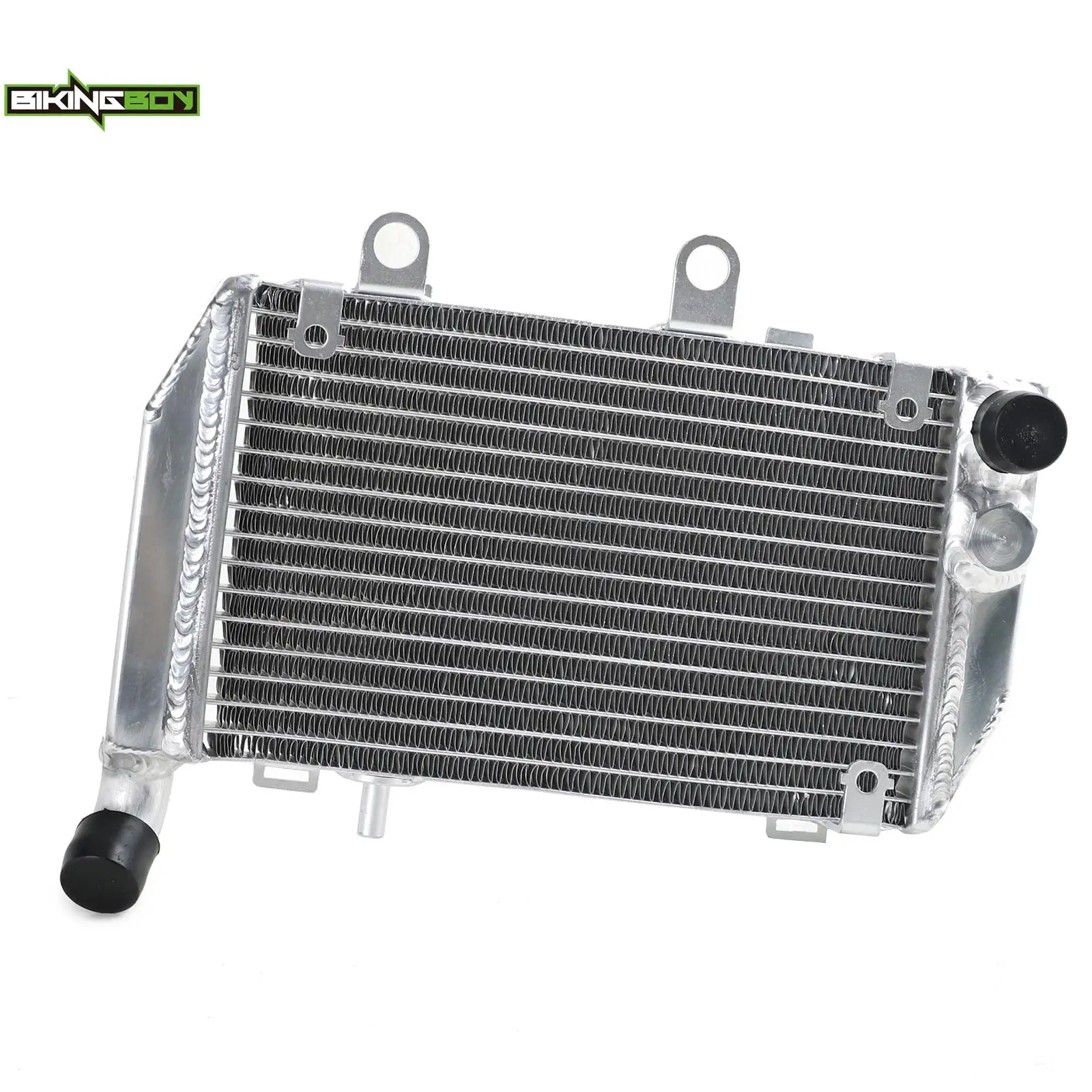 BIKINGBOY For Honda Interceptor VFR 800 02 03 04 05 06 07 08 Left Right Engine Cooling Radiator Water Cooler Aluminium Polished