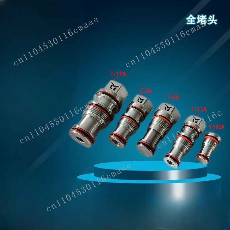 

Hydraulic Threaded Cartridge Valve Full Block T-17A T-2A T-3A T-11A T-162A Construction Machinery Valve