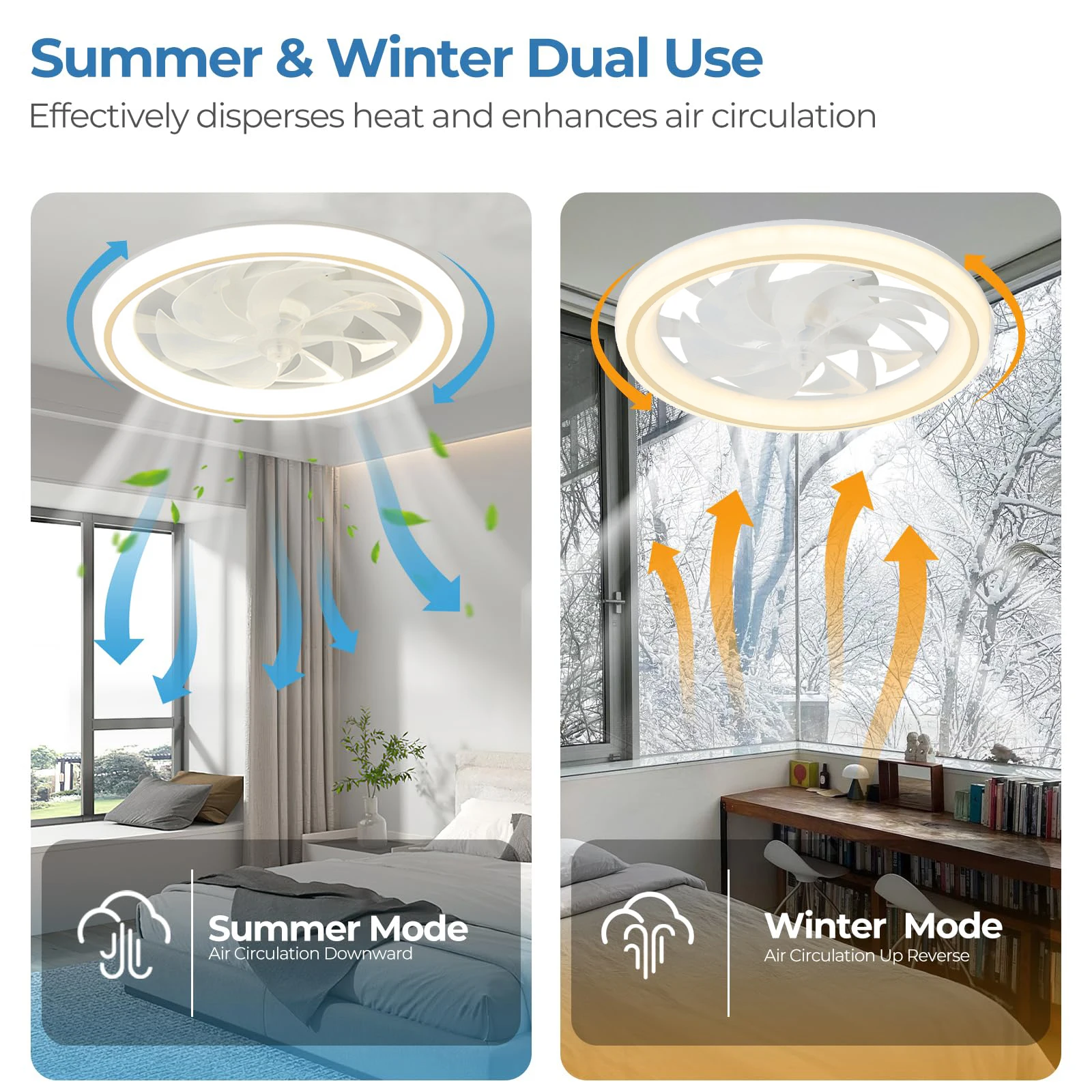 Modern LED Ceiling Fan Light Remote Control Dimming Bedroom Living Room Dining Room ceiling lighting fan  Price Reduction Fans