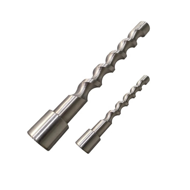 Custom Auger Stainless Steel Feedscrew Factory Barrel Worm Harden Steel Feed Screw