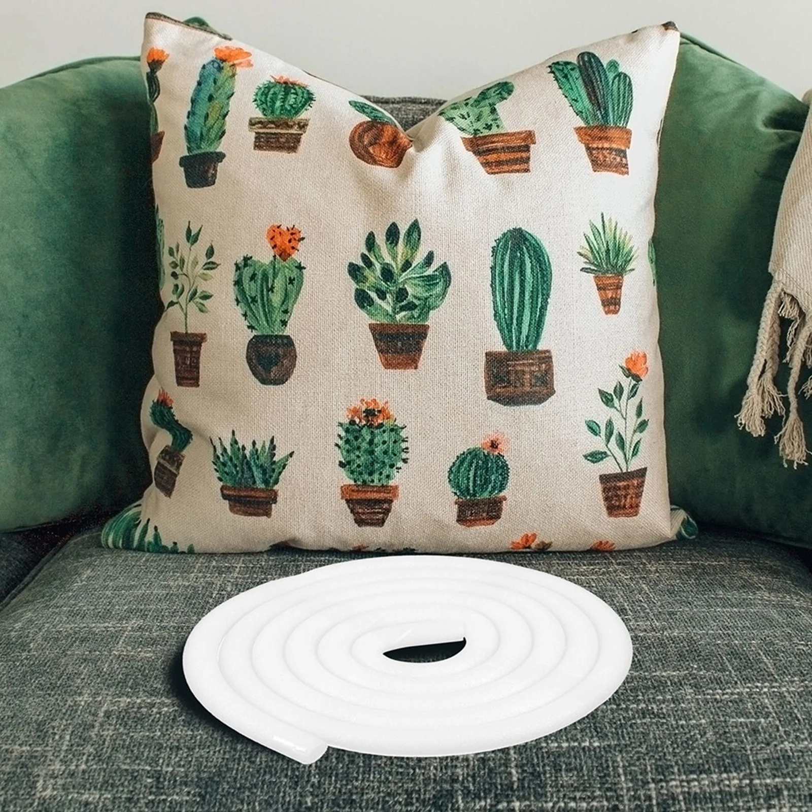 

Household Sofa Cushion Grip Slipcover Foams Stick Couch Cover Non-Skid Grip Strip Furniture Protector Sofa Cover Accessory