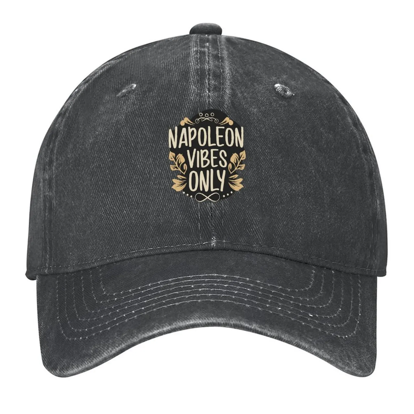 

Бейсбольная кепка Napoleon vibes only, детская шляпа, роскошная мужская кепка, кепки для гольфа и регби для женщин и мужчин