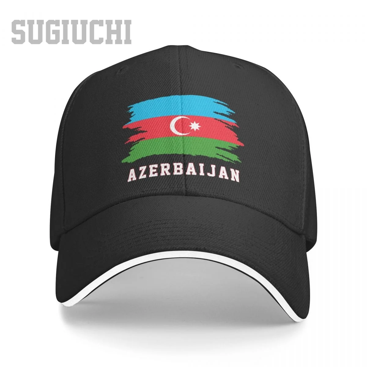 

Бейсбольная кепка унисекс сэндвич-флаг Азербайджану, бейсболка для мужчин и женщин в стиле хип-хоп, Snapback, шляпа для гольфа, рыбалка
