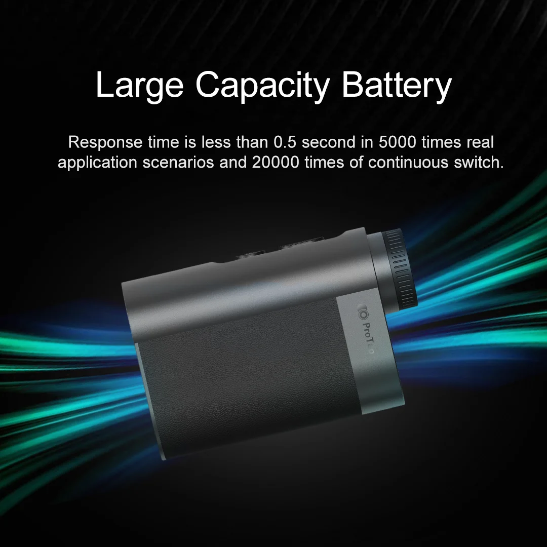 Protap atacado 1000m telêmetro de golfe com 7x alta definição inclinação laser rangefinder 7x telescópio de golfe