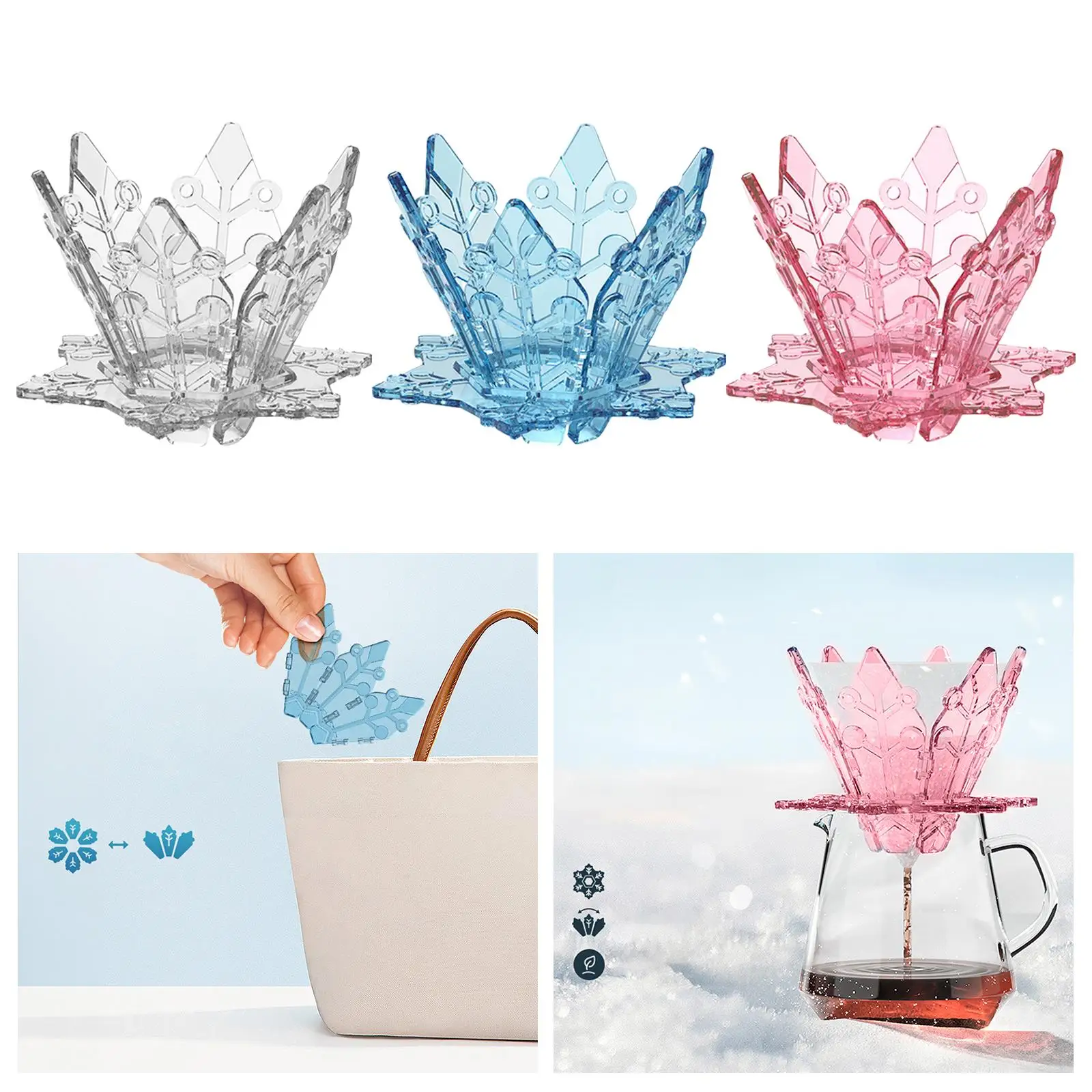 Фильтр для кофе с V-образным фильтром, бумажный фильтр для кофеварки для кухни