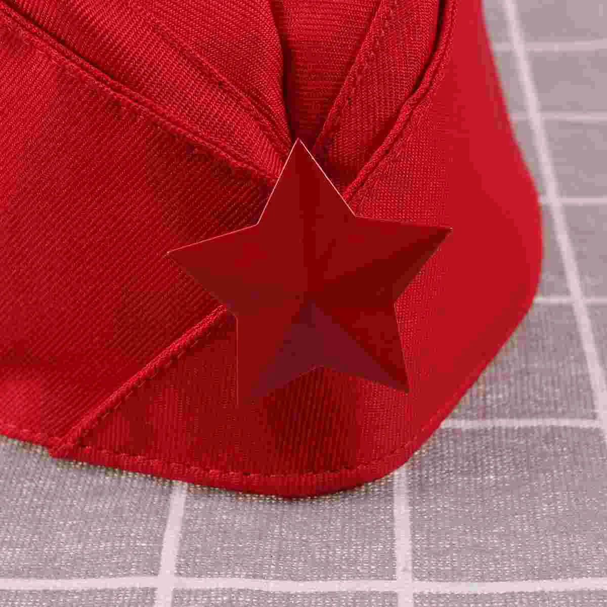 Sailor Dance Hat Red Boat Stage Apparel Pirate Costume Berets Cap Stewardess Man