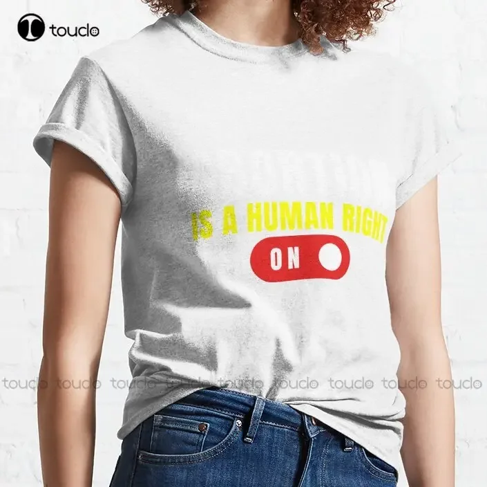 I Will Aid And Abet Abortion Is A Human Right Classic T-Shirt Black Mens Tshirt Cotton Outdoor Simple Vintag Casual Tee Shirts