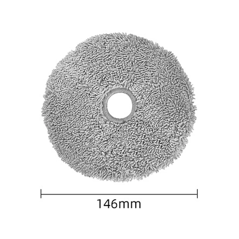 Lydsto W2 روبوت فراغ قطع الغيار ، ممسحة القماش ، ممسحة مستديرة استبدال أجزاء ، 10 قطعة