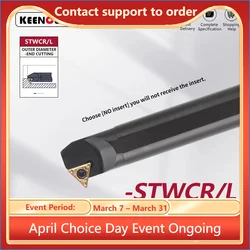 Screw Type Internal Turning Tool S08K/S10K/S12M/S14N/S16Q/S20R/S25S- STWCR/L 07/11 Lathe Turning CNC Cutting Tool Cutter Bar