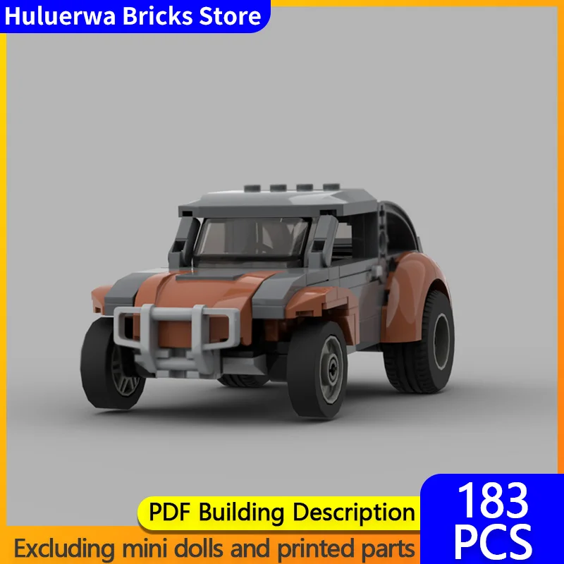 

Speed Racing Car Model MOC Building Bricks GTA V Off-Road Vehicle Modular Technology Gifts Holiday Assemble Children Toys Suit