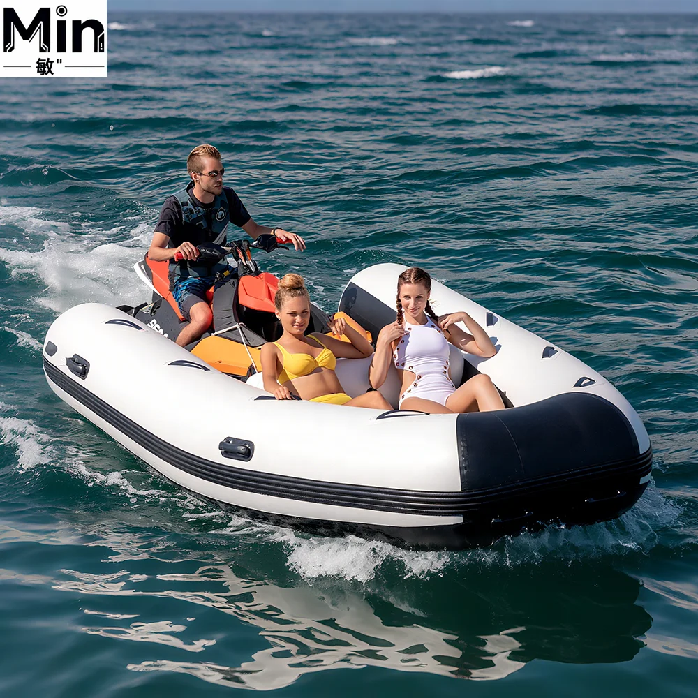 JOOLOOG High Strength PVC Inflatable Jet Ski Tender Boat for Water Sports Outdoor Recreation Jet Ski Accessories