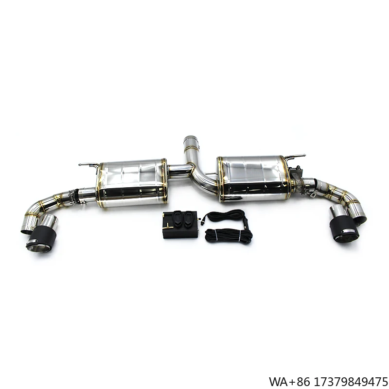 

BK Stainless Steel Axle Back for BMW X5 F15 3.0T N55 2014-2018 Valvetronic Muffler Exhaust Pipes Auto Part