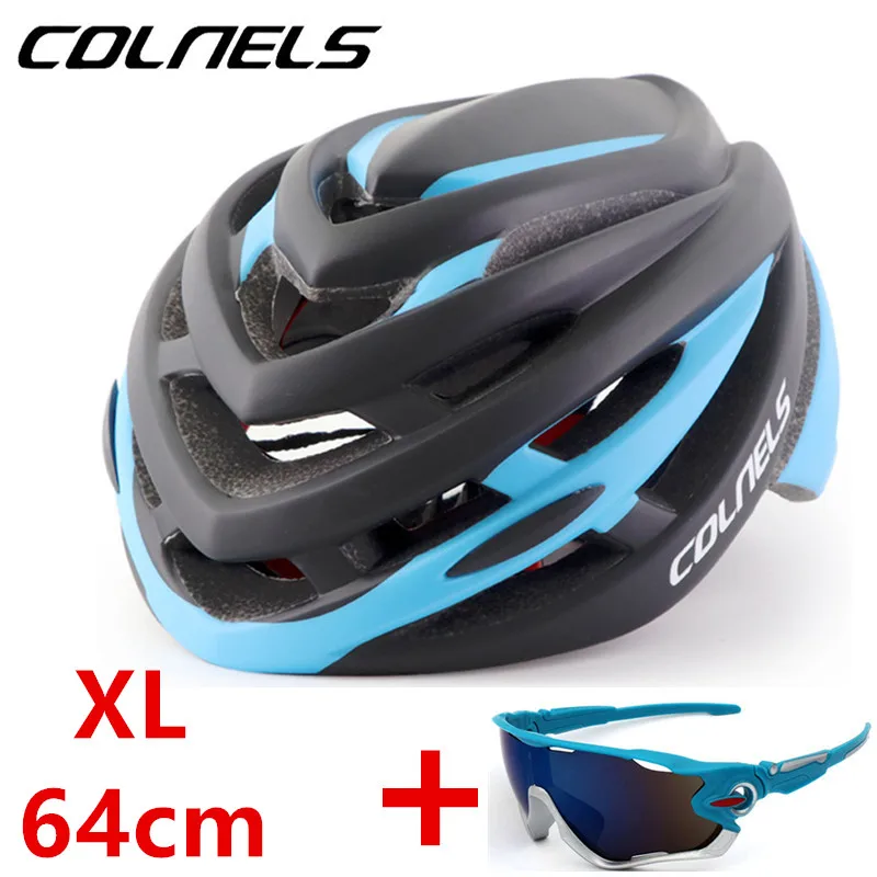 Super Large Size XL 64cm Bicycle Helmet Men's Breathable MTB Safety Bike Helmet Oversized Head Circumference Cycling Helmet