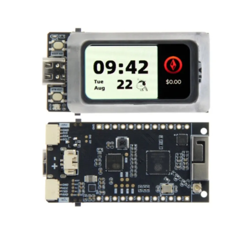 T-Display-AMOLED-Lite ESP32-S3 Development Board 1.47-inch RM67162 AMOLED Display ESP32-S3R8 Dual-Core Microprocessor