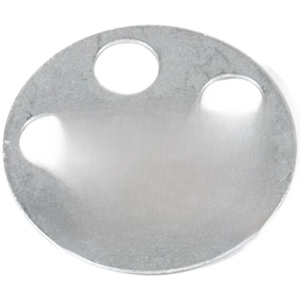 36mm x 6mm Carbon Steel Flat Washers with White Zinc Finish for Secure for tile Backer Board Mounting and Insulation Projects