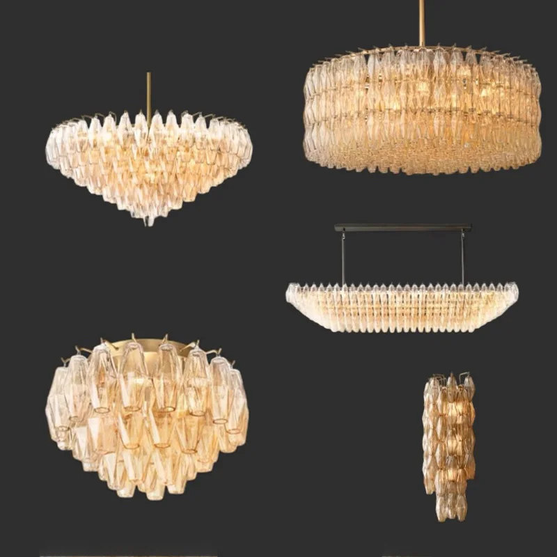 

Luxury American Brass Branch Chandelier, Spanish Natural Marble Lustre, Dimmable Pendant Lamp for Hotel, Fixture for Ceilings