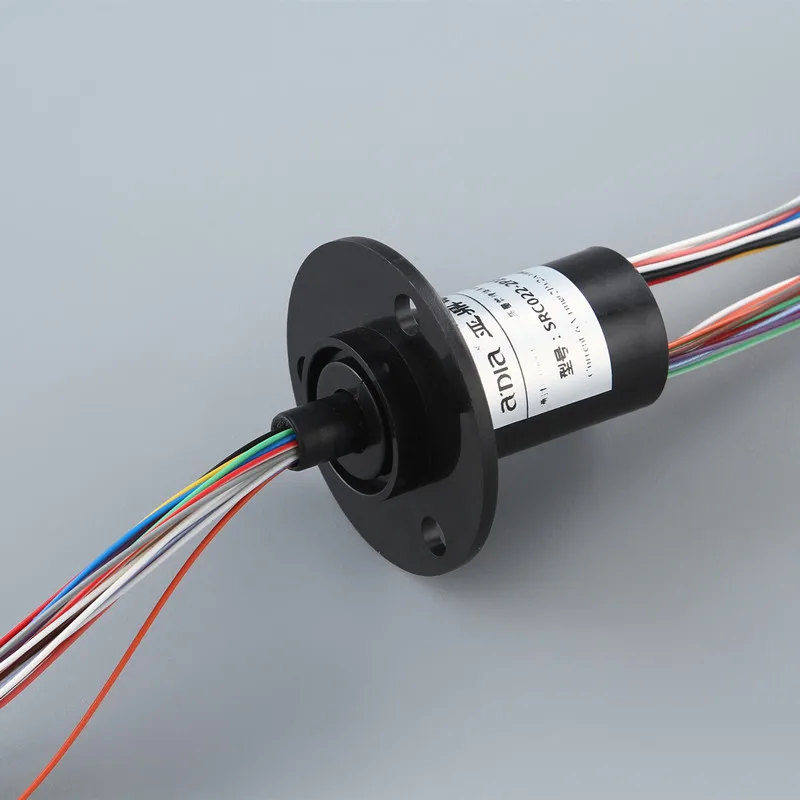 22มม.เส้นผ่านศูนย์กลาง18ช่อง2A แคปซูล Slipring Power Conductive Joint SRC-22-182 A แปรงไฟฟ้าเกมส์สะสมแหวน