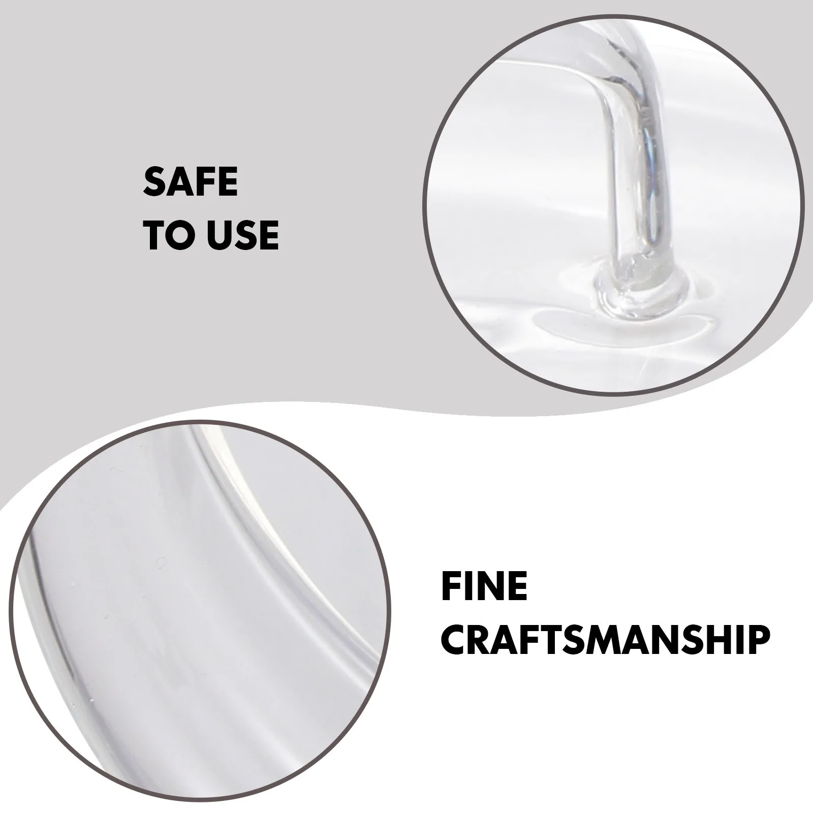 

2Pcs Glass Jar Covers Premium Material Storage Lids Transparent Convenient Use Glass Jar Covers Replacement Lids