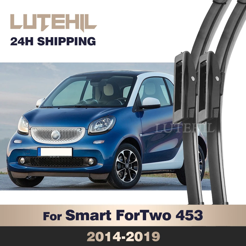 

For Smart ForTwo 453 2014-2019 2015 2016 2017 2018 Wiper Front Wiper Blades Windshield Windscreen Window Brush 20"+14"