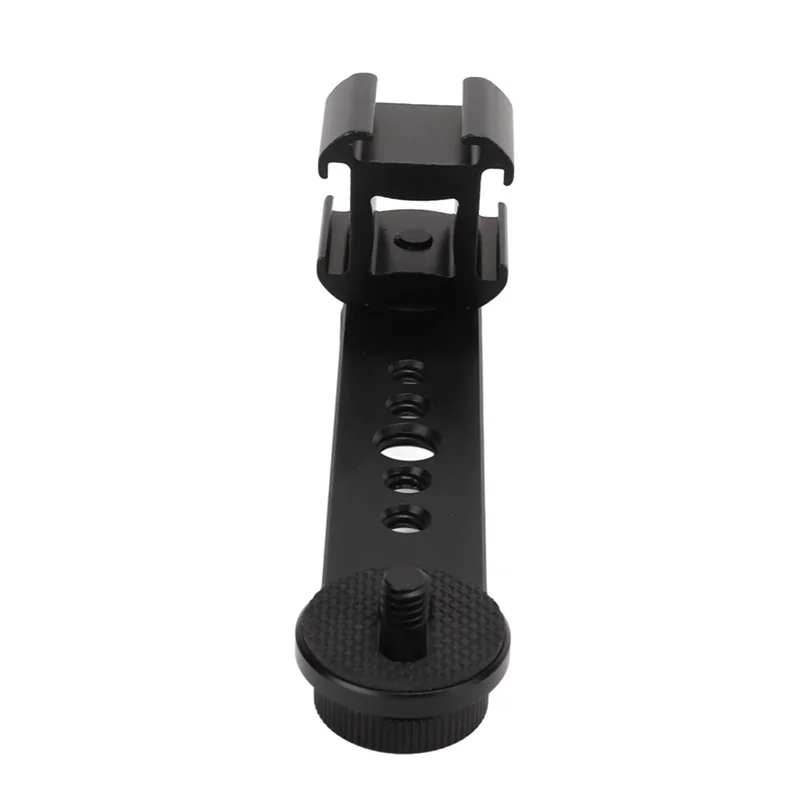 AAAEL-Microphone Stand Mount Adapter Microphone Hot Shoe Extension Bracket For Tripod Monopod Stabilizer