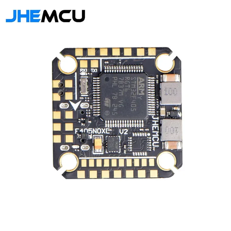 

JHEMCU F405 NOXE V2 Контроллер полета Baro OSD 16 МБ BlackBox 5 В 10 В Dual BEC 20X20 мм 3-6S LIPO FPV Дрон