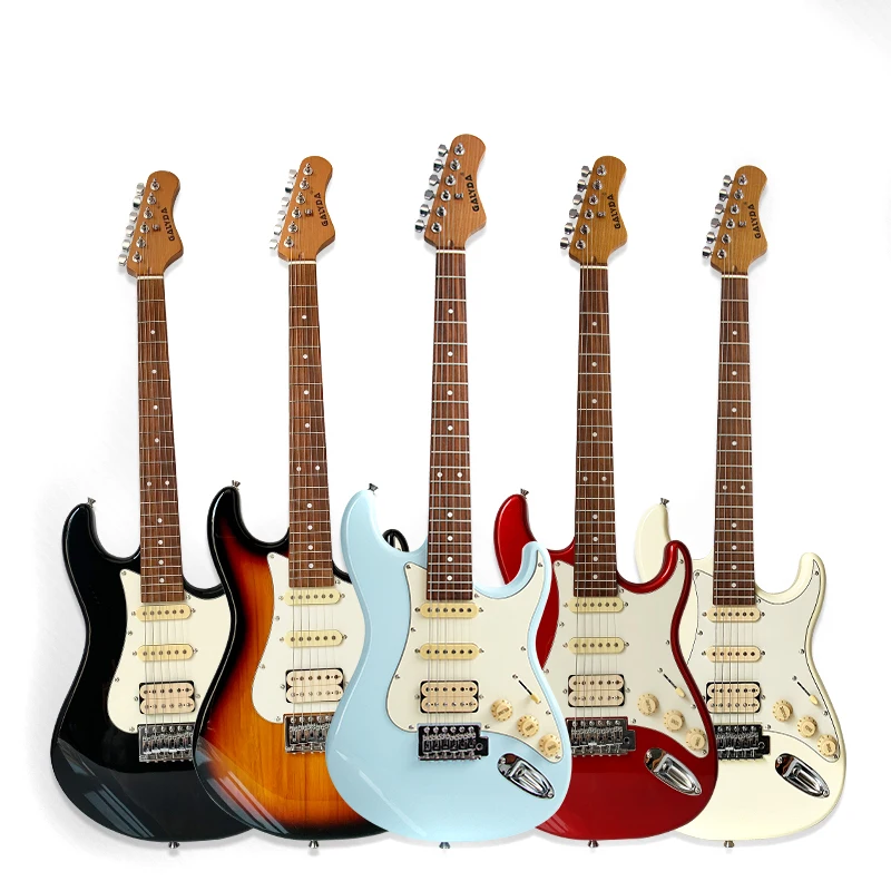 

Hooqu High-Appearance 36-Inch Electric Guitar For Children Entry-Level Solid Wood Instrument For Beginners