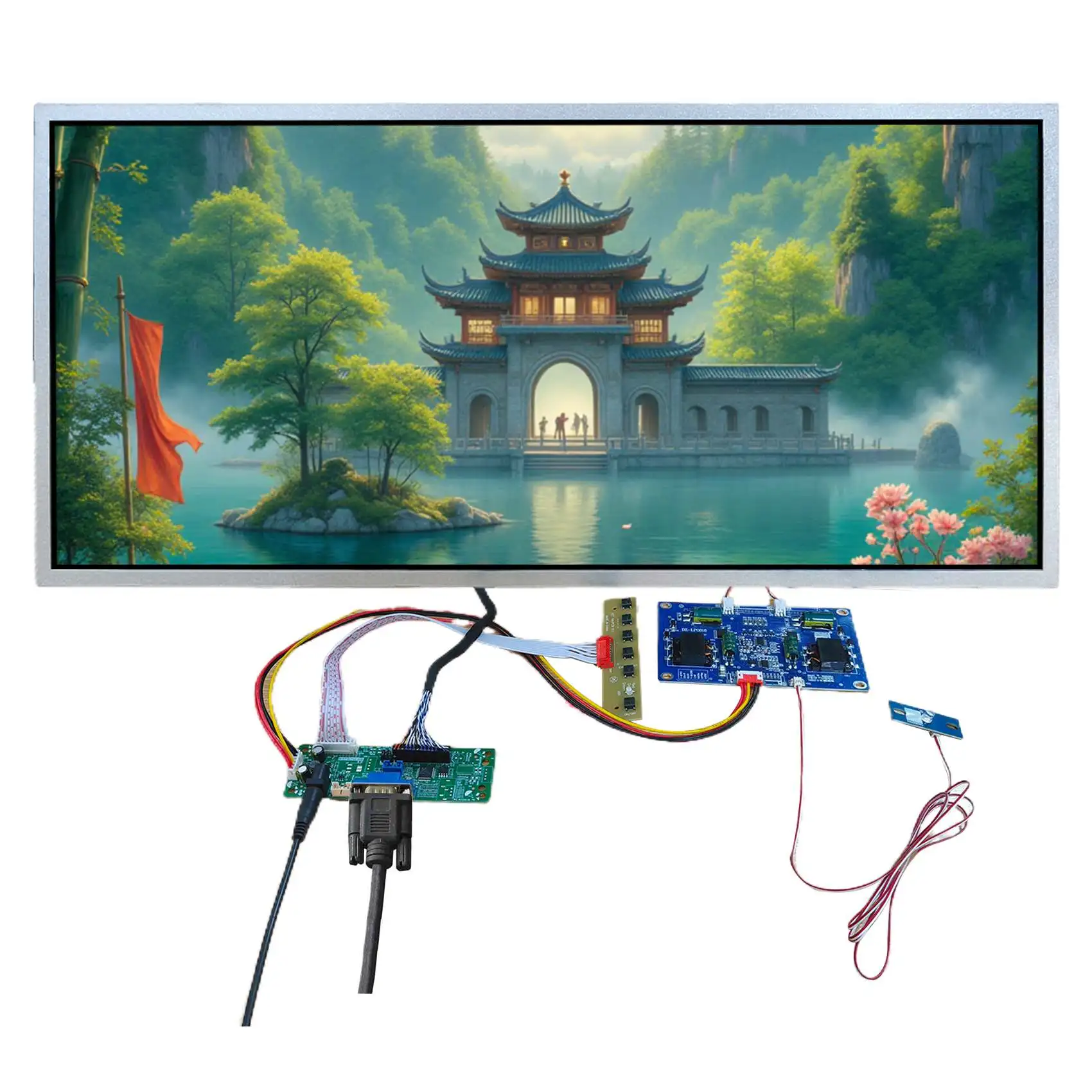 

High Brightness OutDoor 21.5inch 1920x1080 2000nits LCD Screen With LCD Controller Board Kits