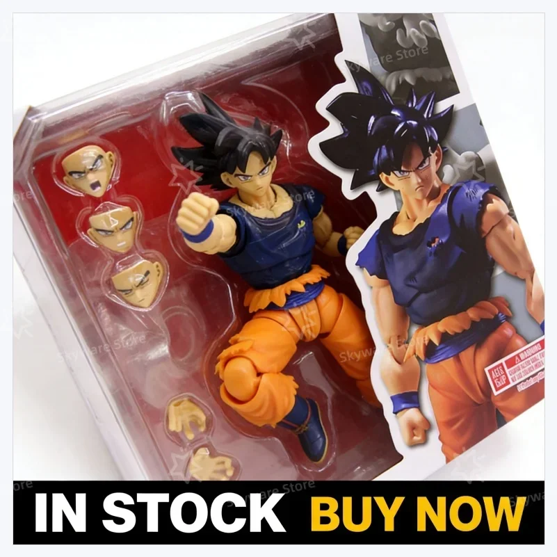 

Коллекционная фигурка Dragon Ball Super Son Goku Migatte No Goku Kizashi с подвижными суставами, высококачественная модель, подарок на день рождения