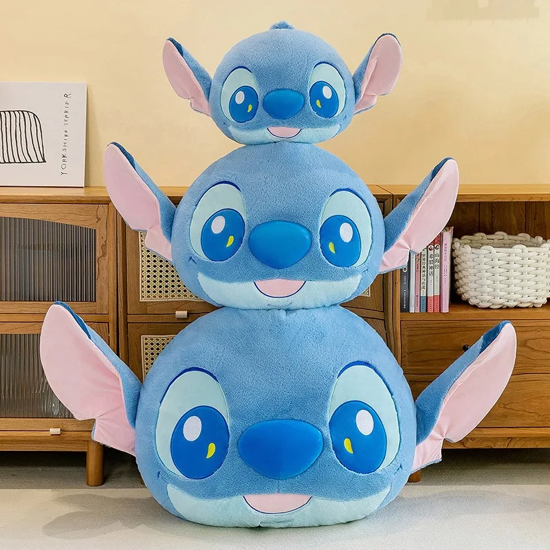 100cm Big Size Disney Stitch Anime Plush Stuffed Doll Cartoon Character Room Decoration Bed Pillow Children's Holiday Gift