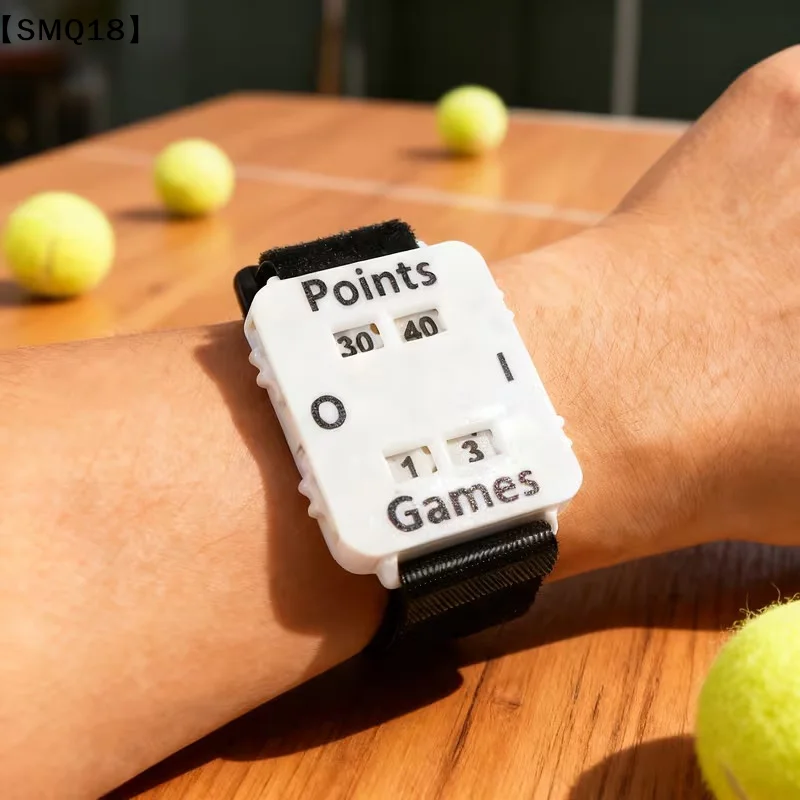 Bracelet portable pour compter les points de cricket/tennis/padel, suivi instantané des scores, sans perte de mémoire, adapté aux entraîneurs, aux arbitres et aux joueurs【SMQ】