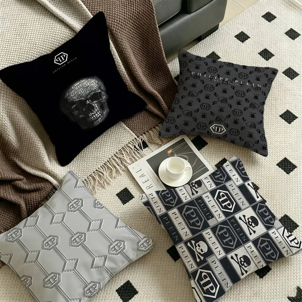 P-Philipp Plein-Fashionable Pillowcases Home Bedding Decorative Pillow Cover Wedding Super Soft Pillow Case