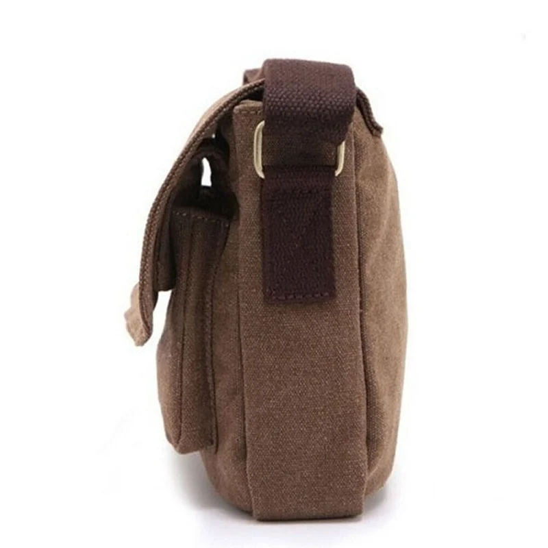 Fashion Men's Shoulder Bag Portable Canvas Handbag Business Briefcase Travel Man Crossbody Messenger Brand Quality Men Book Bag