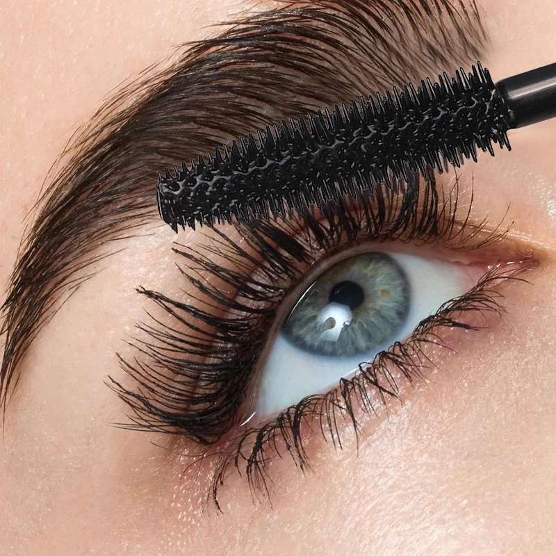 Long Lasting Black Mascara - Intense Length & Volumizing,Waterproof, mudge-Proof,Quick-Dry,Clump-Free,Curling Styling For Bold